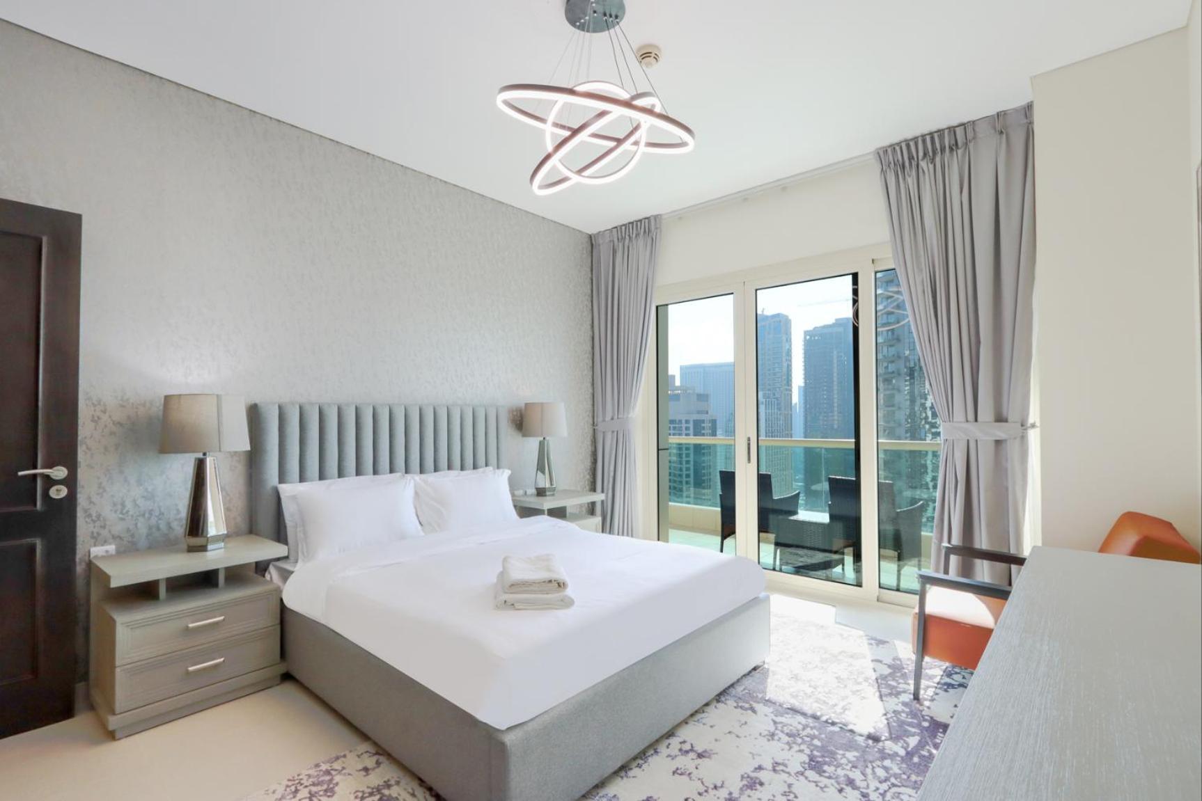 Apartment 2br With Sea And Ain Views Near Jbr And Marina Walk Dubai